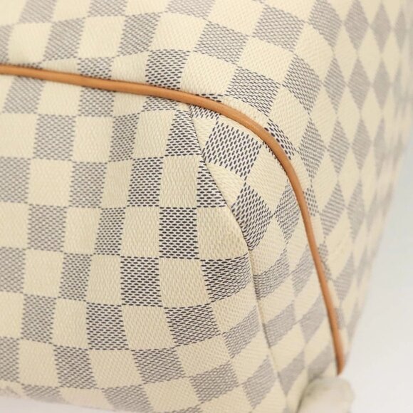 LOUIS VUITTON Damier Azur Totally MM Tote Bag N51262 LV Auth BA2803 - Picture 4 of 16